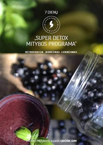 Kas yra detoksikacija ir kam ji reikalinga?.