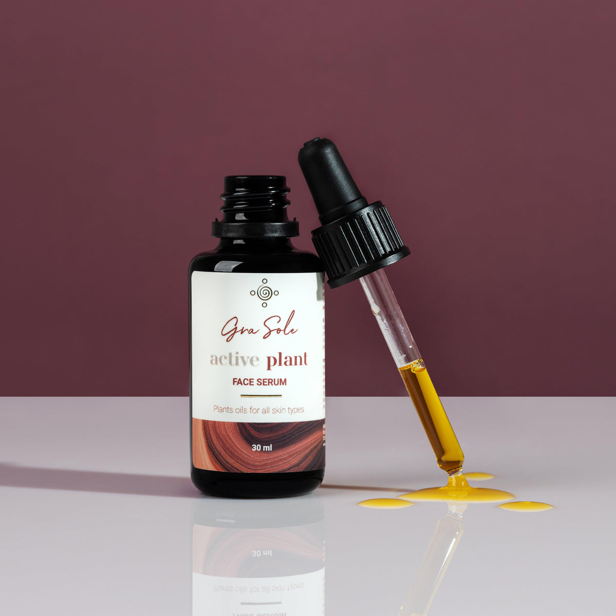VEIDO SERUMAS, ACTIVE PLANT FACE SERUM 30 ML