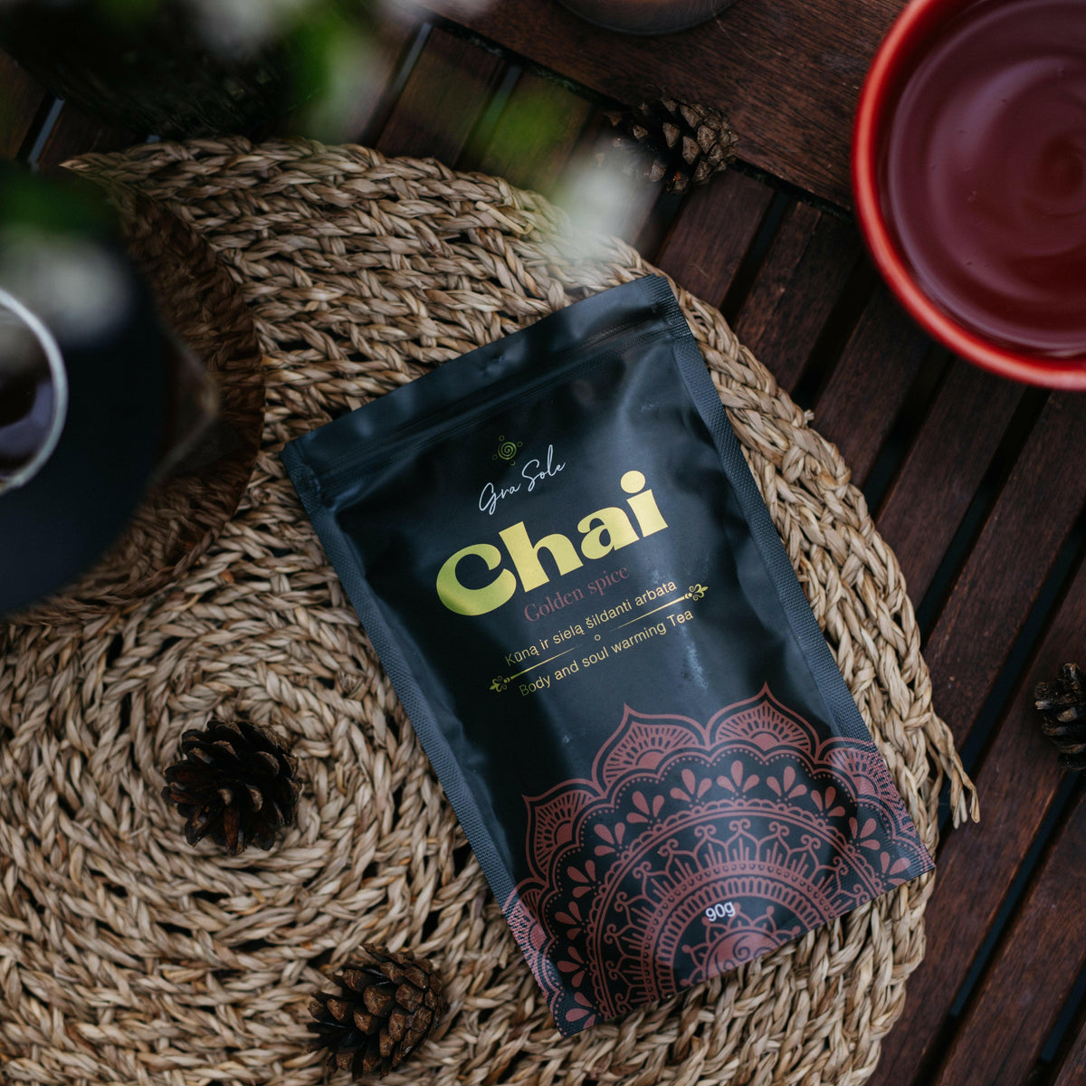 -20% GOLDEN SPICE CHAI ŠILDANTI PRIESKONIŲ ARBATA.