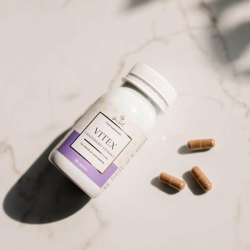 -20% VITEX + RAUDONŲJŲ DOBILŲ ŽIEDAI.