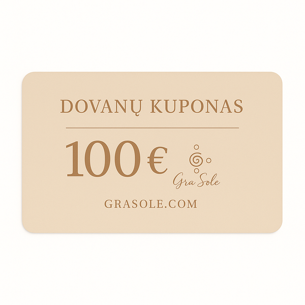 100 eur vertės dovanų kuponas