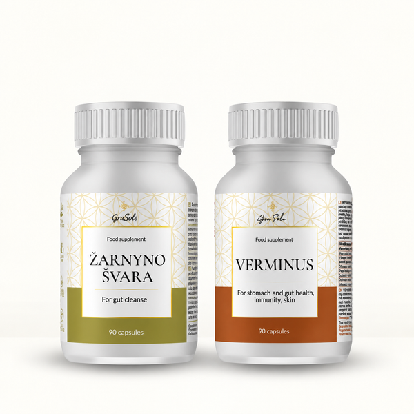 ŽARNYNO ŠVARA + VERMINUS (KAPSULĖSE)