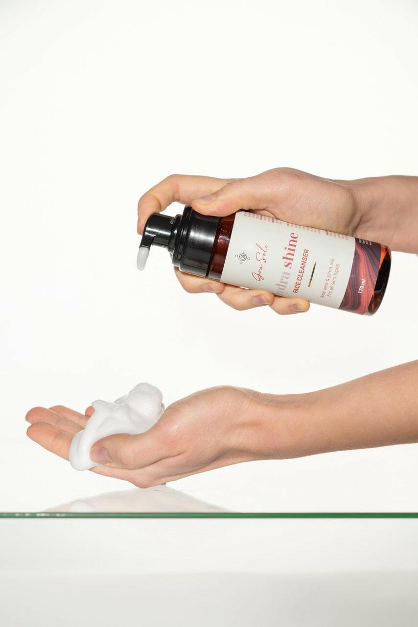 -10% VEIDO PRAUSIKLIS, HYDRA SHINE 170 ML.