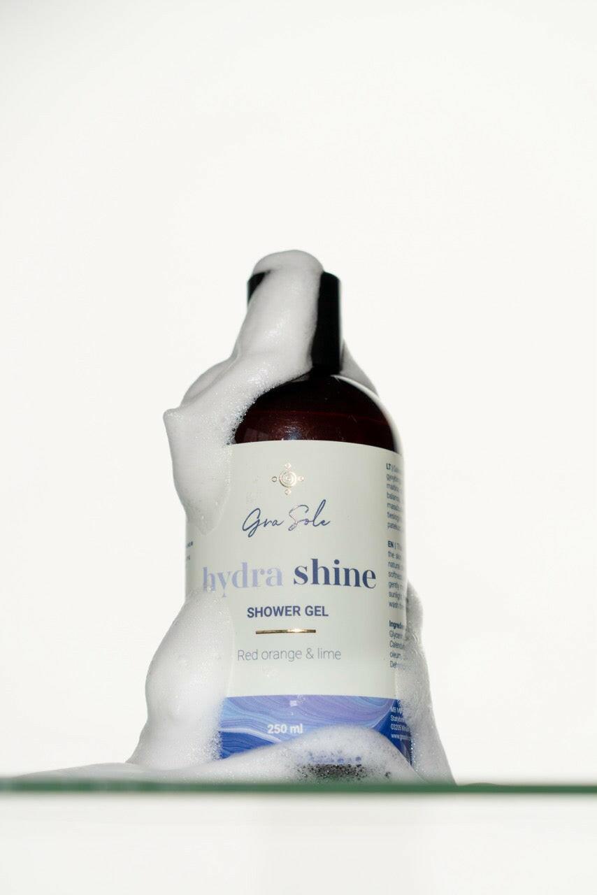 -10% KŪNO PRAUSIKLIS, HYDRA SHINE 250 ML.