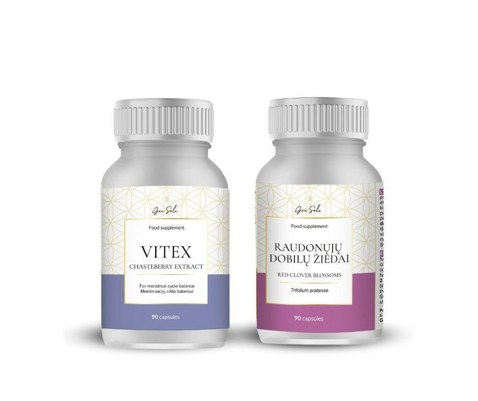 -20% VITEX + RAUDONŲJŲ DOBILŲ ŽIEDAI.