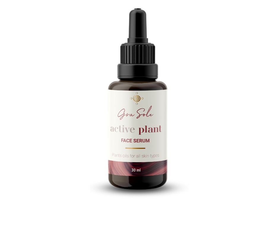 -20% VEIDO SERUMAS, ACTIVE PLANT FACE SERUM 30 ML.