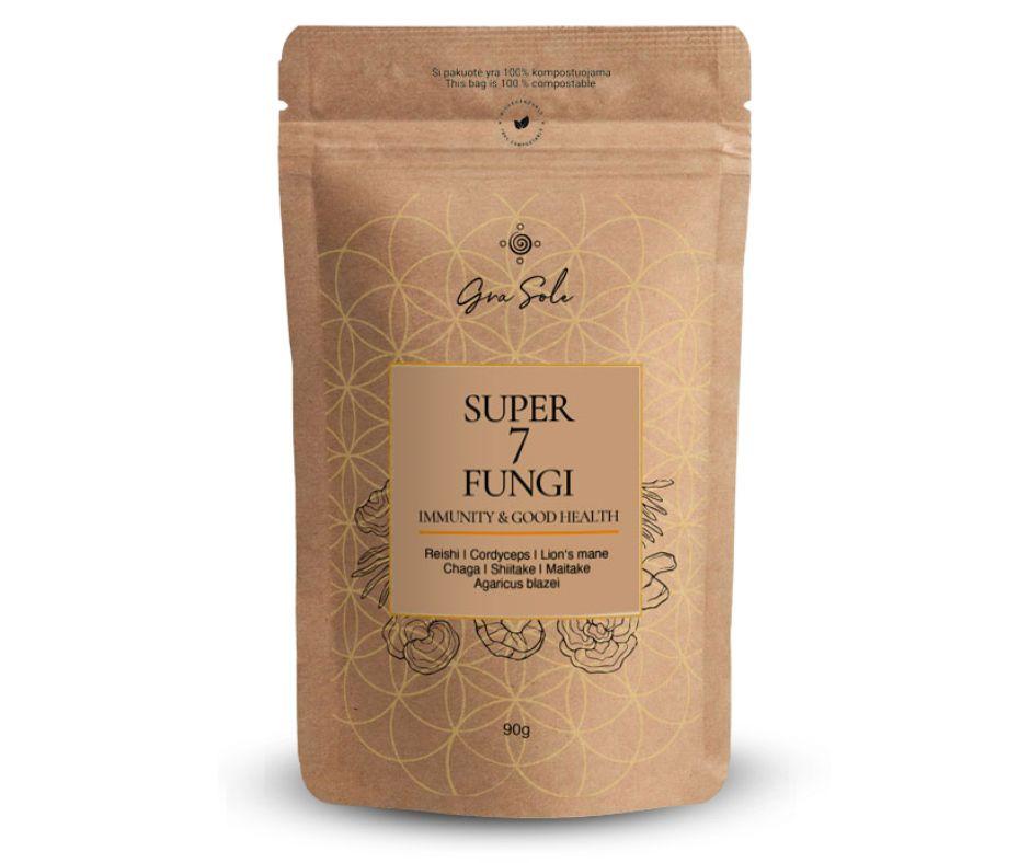 SUPER 7 FUNGI (MAISTO PAPILDAS, 90g)
