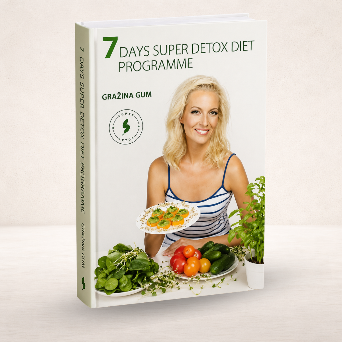Elektroninė knyga: 7 Days Super Detox Diet Programme (EN)