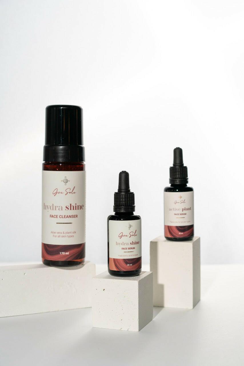 -10% VEIDO SERUMAS, HYDRA SHINE 30 ML.