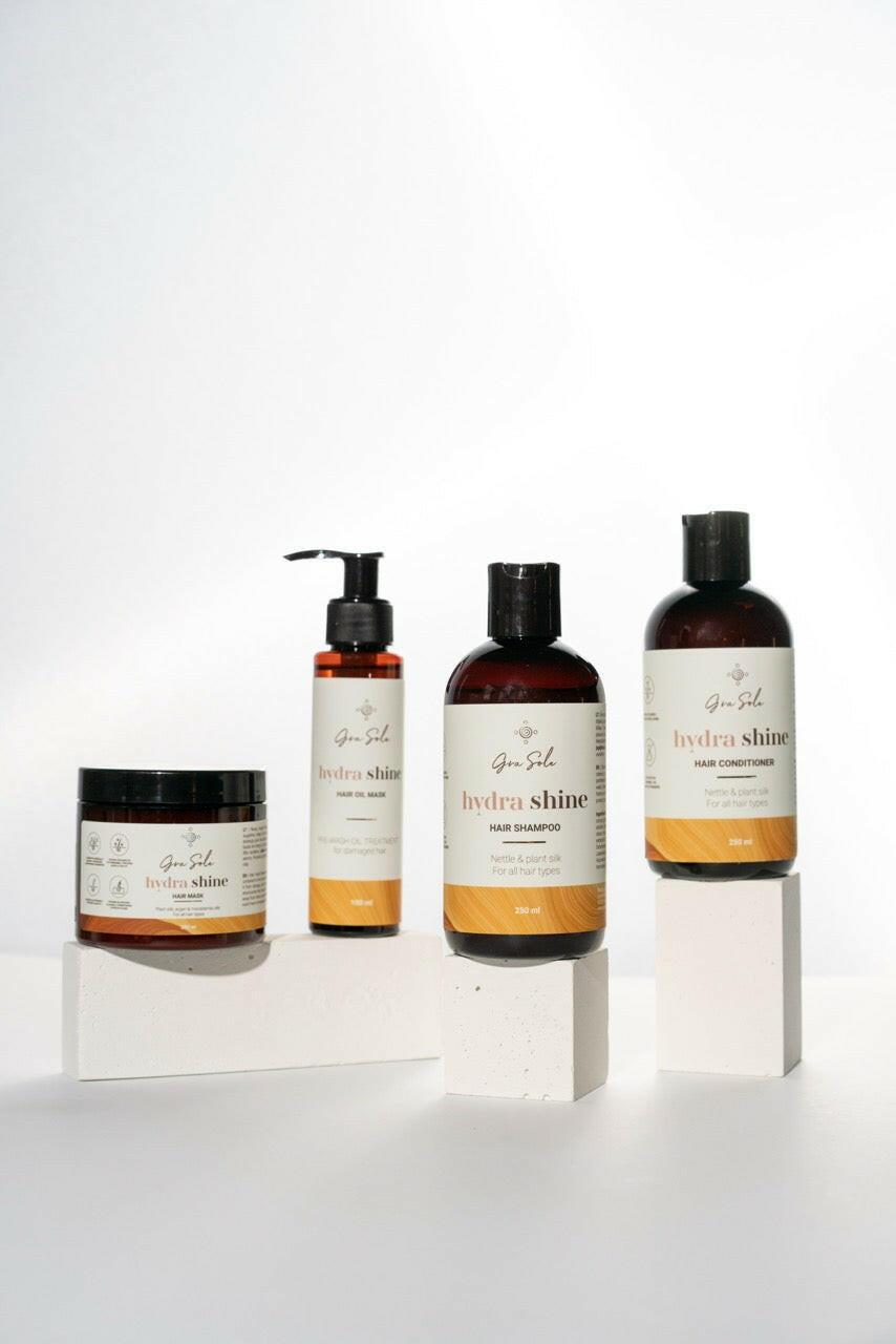 -10% PLAUKŲ KAUKĖ, HYDRA SHINE 200 ML.