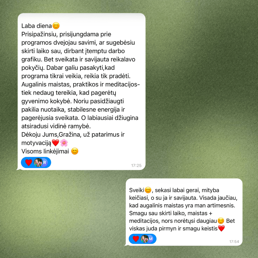 HOLISTIŠKA (Moters hormonų balansavimo programa)