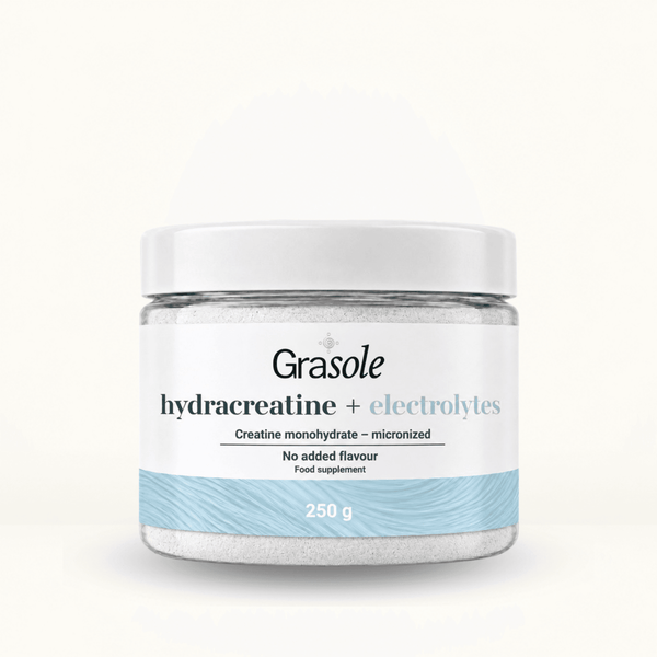 HYDRACREATINE + ELECTROLYTES, be skonio (MAISTO PAPILDAS)