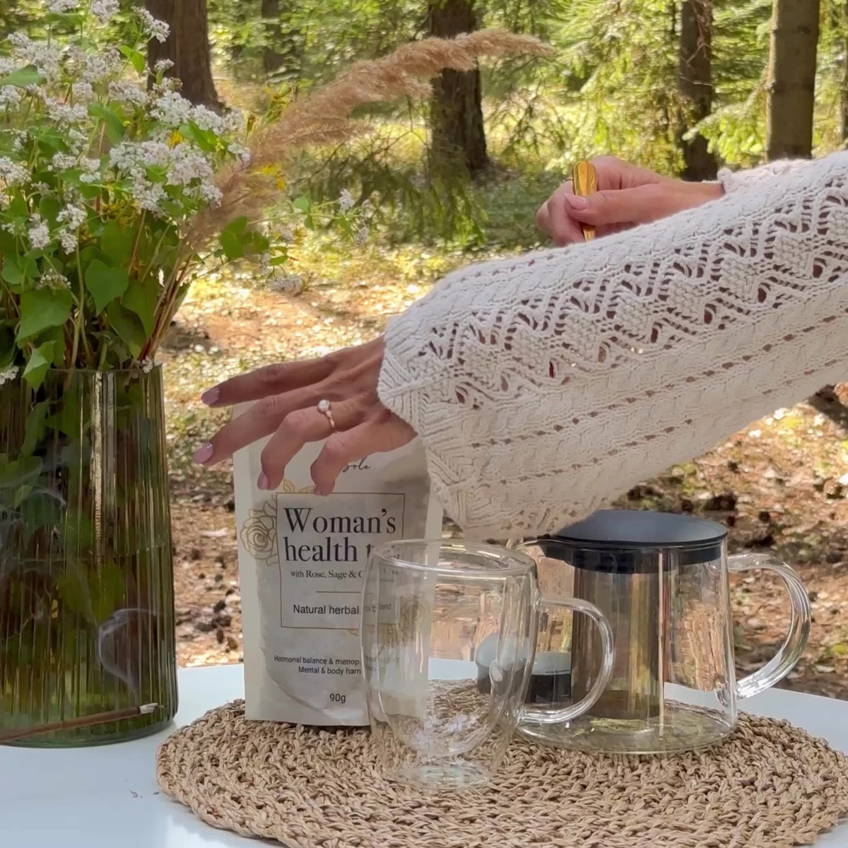 MOTERS SVEIKATA / WOMAN‘S HEALTH TEA.