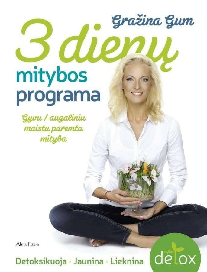 -30% Elektroninė knyga: 3 Dienų Mitybos Programa.