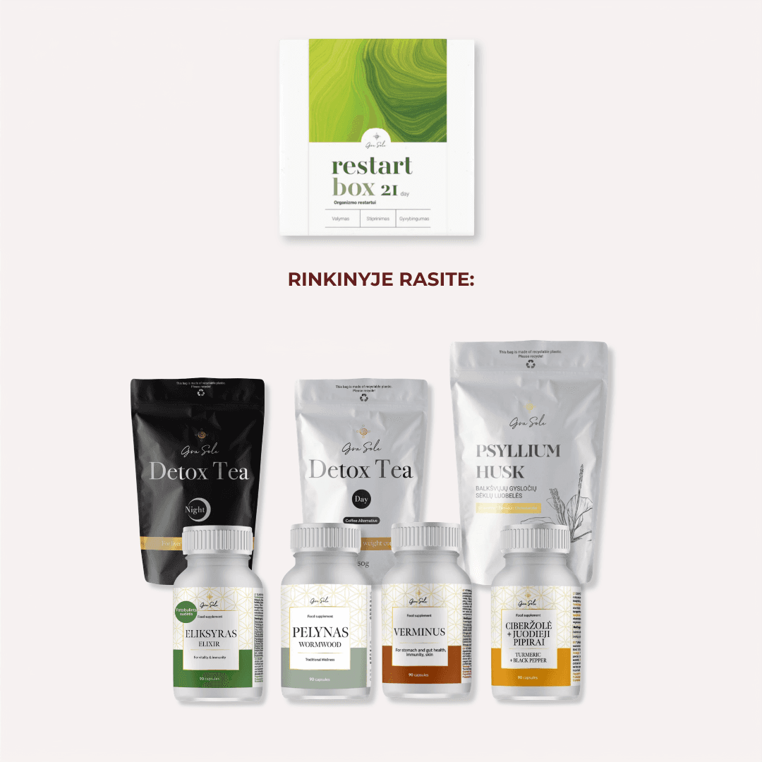 RESTART BOX - ORGANIZMO RESTARTUI (DETOX)!